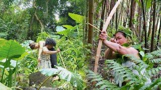 Survival In The Forest: Brave Girl Escapes From The Clutches Of A Strange Man