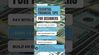 Essential Financial Tips For Beginners!