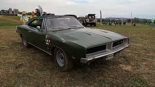 HHWheels 1969 Dodge Charger RT/SE survivor car walk around at Holley Moparty 2023