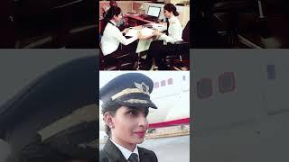 The best pilot motivation️beautifulgirl pilot viral video #shorts #whatsapp #pilot #viralshorts