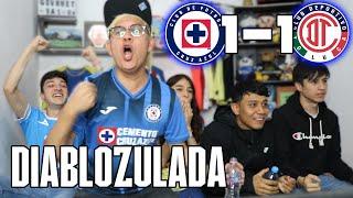 ¡INVICTOS! Reacciones CRUZ AZUL 1-1 TOLUCA Jornada 4 Liga Mx
