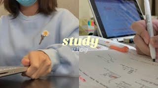 study vlog | ordinary days of an engineering student ‍