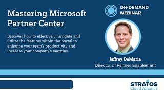 Navigating Microsoft Partner Center | Stratos Client Center