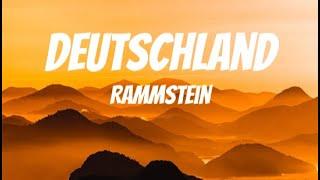 Rammstein - Deutschland (Lyrics)