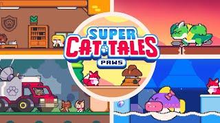 Super Cat Tales: PAWS - All Cutscenes (Full Screen Cutscenes)