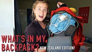 WHAT'S IN MY BACKPACK?? | New Zealand Edition