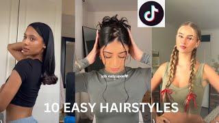 2025 TRENDY Straight Hairstyles | TikTok COMPILATION