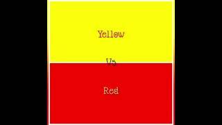 yellow vs red || Girly Gleam Point||