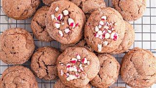 Indulgent Peppermint Chocolate Mocha Cookies To Satisfy Your Sweet Tooth!