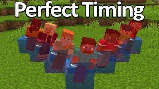 TOP 3000 PERFECT TIMING MOMENTS IN MINECRAFT (When the Timing is PERFECT...)