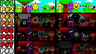 Mix Of All Phases Incredibox Sprunki: PHASE 1 TO PHASE 8