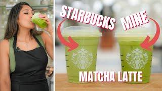 My Sugar Free Low Carb Starbucks Matcha Latte Recipe!