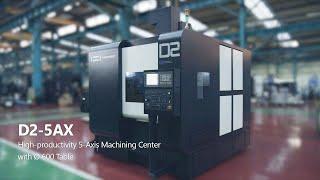 D2-5AX | 5 Axis CNC Milling Machine | Machining Center | HWACHEON | KOREA | CNC밀링 | 5축 머시닝센터 | 화천