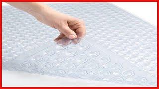 Gorilla Grip Patented Shower and Bath Mat, 35x16, Machine Washable Bathtub Mats, Extra Large Tub