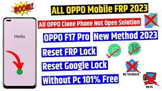 All Oppo Mobile Frp Bypass 2023 | Oppo F17 / F17 Pro Frp Bypass (without pc)