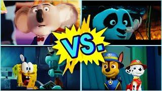 Sing 2 VS Kungfupanda VS  Gupka BOB VS PawPatrol- Coffin Dance Song (COVER)