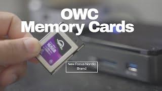 OWC Memory Cards - New Focus Nordic Brand