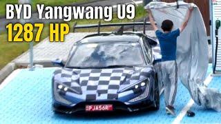 BYD Yangwang U9 Spy Video Preparing To Test At The Nürburgring