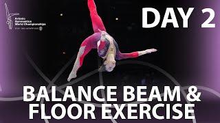 Women’s Apparatus Finals: Balance Beam + Floor Highlights
