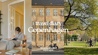 travel diary | Copenhagen  King's garden, Design museum, the Royal Library, Nyvahn