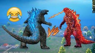 Blue Godzilla Vs Red Godzilla  | PUBG MOBILE FUNNY MOMENTS