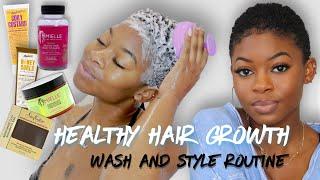 TWA Wash Day Routine For Fast, Healthy Hair Growth! | EP.1