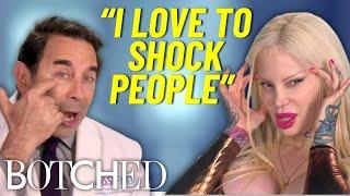 REJECTED By Botched: Plastic Surgery Addict Sabrina Sabrok Wants EXTREME Cat Eyes | Botched | E!