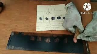 RECORDING OF FINGERPRINT USING IMPROVISE MATERIALS