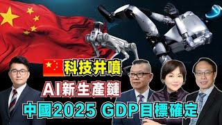 中國科技井噴！AI新生產鏈取代舊生產鏈，帶動未來世界！｜中國2025 GDP目標確定，美國減稅為有錢人服務！【加持經濟學 EP09】