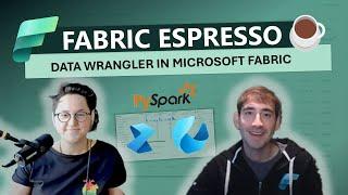 Data Wrangler in Microsoft Fabric (an immersive interface for exploratory data analysis)