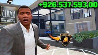 Ganhei dinheiro com a nova concessionária do Franklin no GTA 5 (ABSURDO!!!)