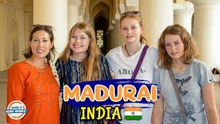 MADURAI TAMIL NADU INDIA  Amazing Food, Meenakshi Temple & Gandhi Museum | 197 Countries, 3 Kids