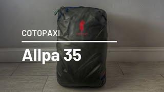 Cotopaxi Allpa 35L Travel Pack Review - One of the Most Popular Carry On Backpacks!