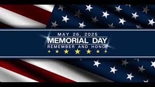Happy Memorial Day!  (05/26/2025)