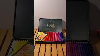 unboxing Faber castell polychromos pencils