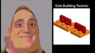 Mr Incredible becoming Uncanny then Canny (Lego Illegal Building Techniques)