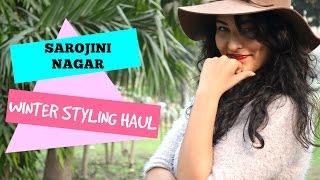 SAROJINI NAGAR : WINTER STYLING + TRY ON HAUL | StyleMeUpWithSakshi