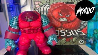 Mondo Designer Con Colossus Juggernaut psychedelic Soft Vinyl Figure reveiw