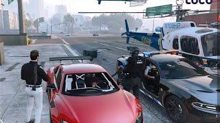 RED MAFIA vs LSPD×DEA×SWAT (HIGH ALERT IN CITY) GTA V RP VLTRP