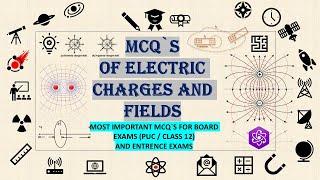 Class 12 Physics |MCQ| Electric Charges and Fields | NEET/JEE |COMPETITIVE |Smart tricks for study