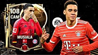 DRIBBLING GOD 108 RATED JAMAL MUSIALA GAMEPLAY REVIEW FC MOBILE BALLON DOR