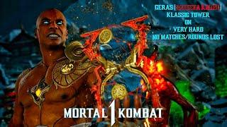 Mortal Kombat 1 - Geras (Sereena Kameo) Klassic Tower On Very Hard No Matches/Rounds Lost