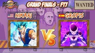 THIS SET IS INCREDIBLE! Hikari vs Gropis FT7 - WANTED DBFZ grand finals