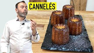 THE AUTHENTIC CANNELES DE BORDEAUX RECIPE BY FRENCH CHEF