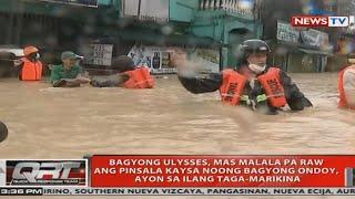 QRT: Bagyong Ulysses, mas malala pa raw ang pinsala kaysa noong Bagyong Ondoy ...