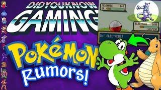 A Complete History of Pokemon Rumors - Did You Know Gaming? Feat. Remix