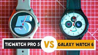 Samsung Galaxy Watch6 Classic vs Ticwatch Pro 5: Which is the BETTER Wear OS Smartwatch?