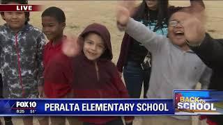 Back to school: Peralta Elementary School