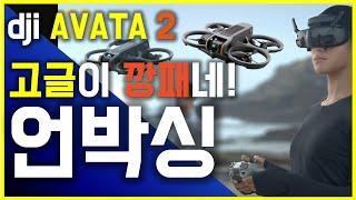 dji 아바타2 고글이 깡패네! 언박싱 dji AVATA 2 Unboxing