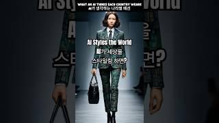  AI Models Showcase Global Styles — Here's What They Look Like! #fashion #aifashion